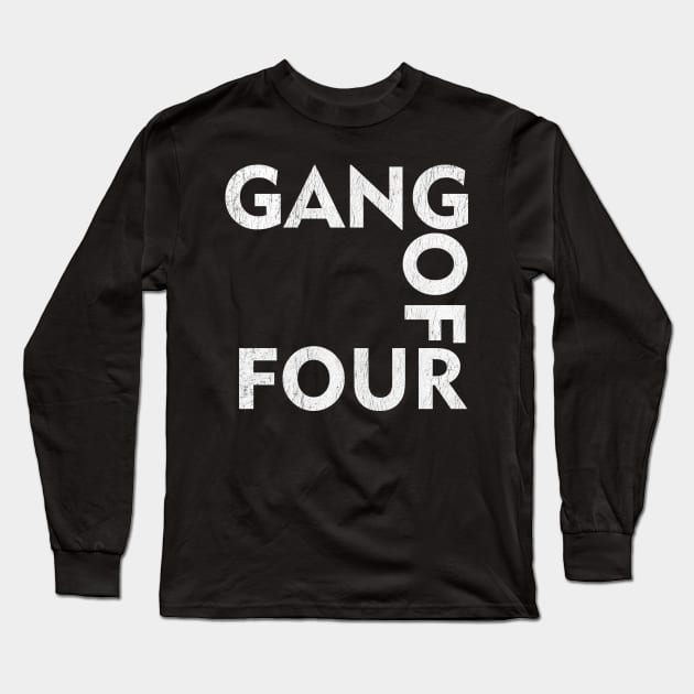 Gang Of Four Long Sleeve T-Shirt by TuoTuo.id